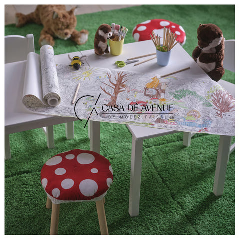 IKEA : SKOGSDUVA : Colouring Paper Roll - Enchanted Forest