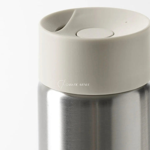 IKEA : UNDERSOKA : Insulated Travel Mug - Stainless Steel