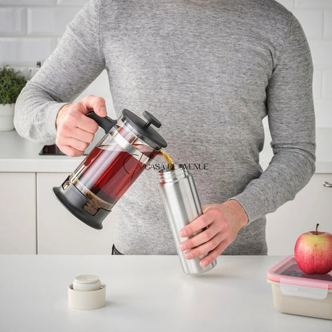 IKEA : UNDERSOKA : Insulated Travel Mug - Stainless Steel