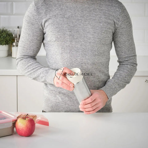 IKEA : UNDERSOKA : Insulated Travel Mug - Stainless Steel