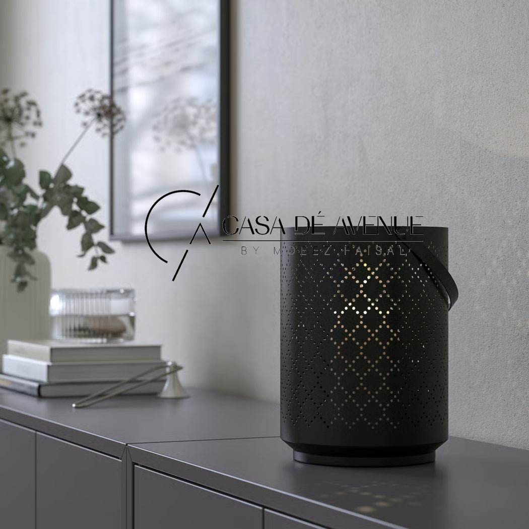 IKEA : URSKILJA : Lantern For Black Candle