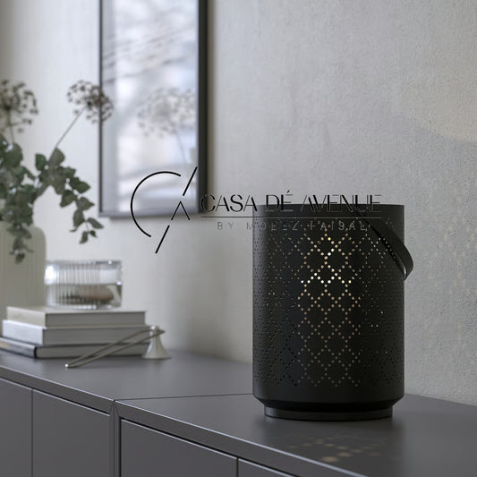 IKEA : URSKILJA : Lantern For Black Candle