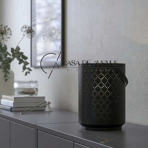 IKEA : URSKILJA : Lantern For Black Candle