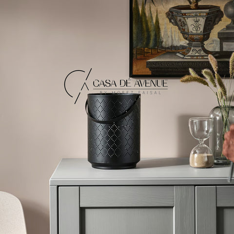 IKEA : URSKILJA : Lantern For Black Candle