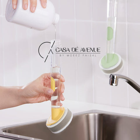 IKEA : VIDEVECKMAL : 3- Piece Dish Sponge Set With Dispenser