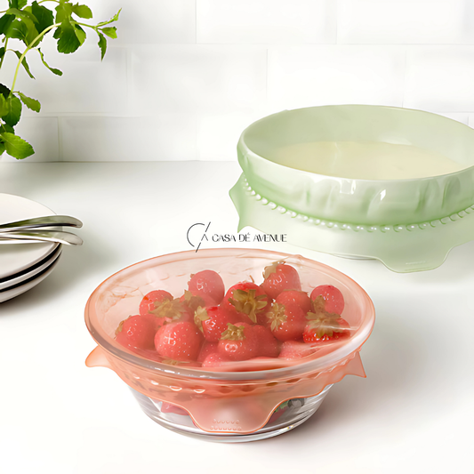 IKEA : OVERMATT : Silicon Food Covers - Set of 3