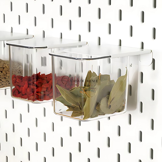 IKEA : SKADIS : Container With Lid - Set of 3