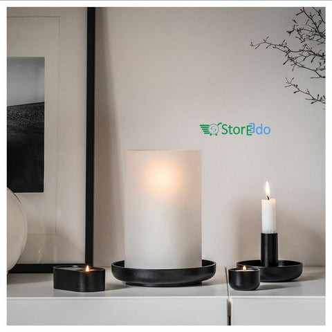 IKEA : HEDERVARD : Lantern Frosted Glass