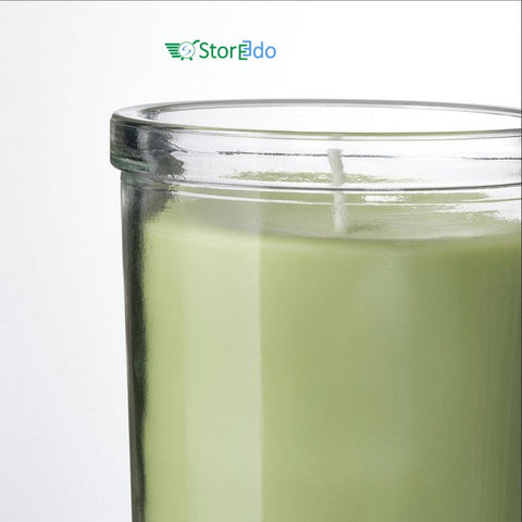 IKEA : LOVSKOGSLUND : Scented Candle in Glass- Apple