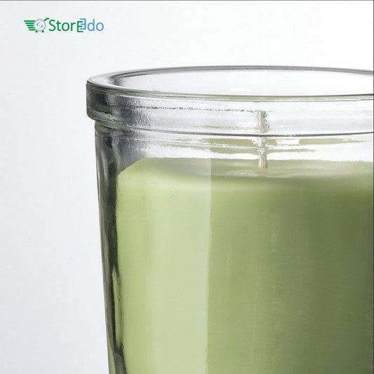 IKEA : LOVSKOGSLUND : Scented Candle In Glass - Apple