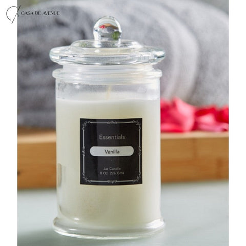 HomeCentre : Essentials : Scented Glass Jar Candle (Slightly Damage)