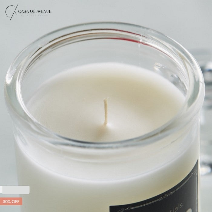HomeCentre : Essentials : Scented Glass Jar Candle (Slightly Damage)