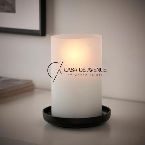 IKEA : HEDERVARD : Lantern Frosted Glass