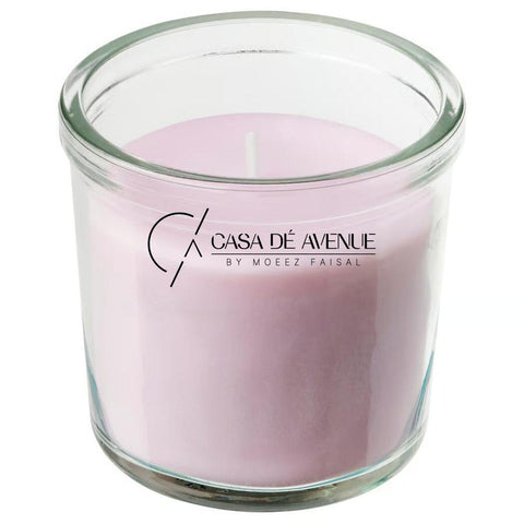 IKEA : LUGNARE : Scented Candle in Glass- Jasmine