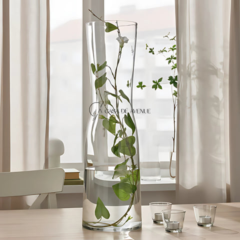 IKEA : TIDVATTEN : Vase - Clear Glass